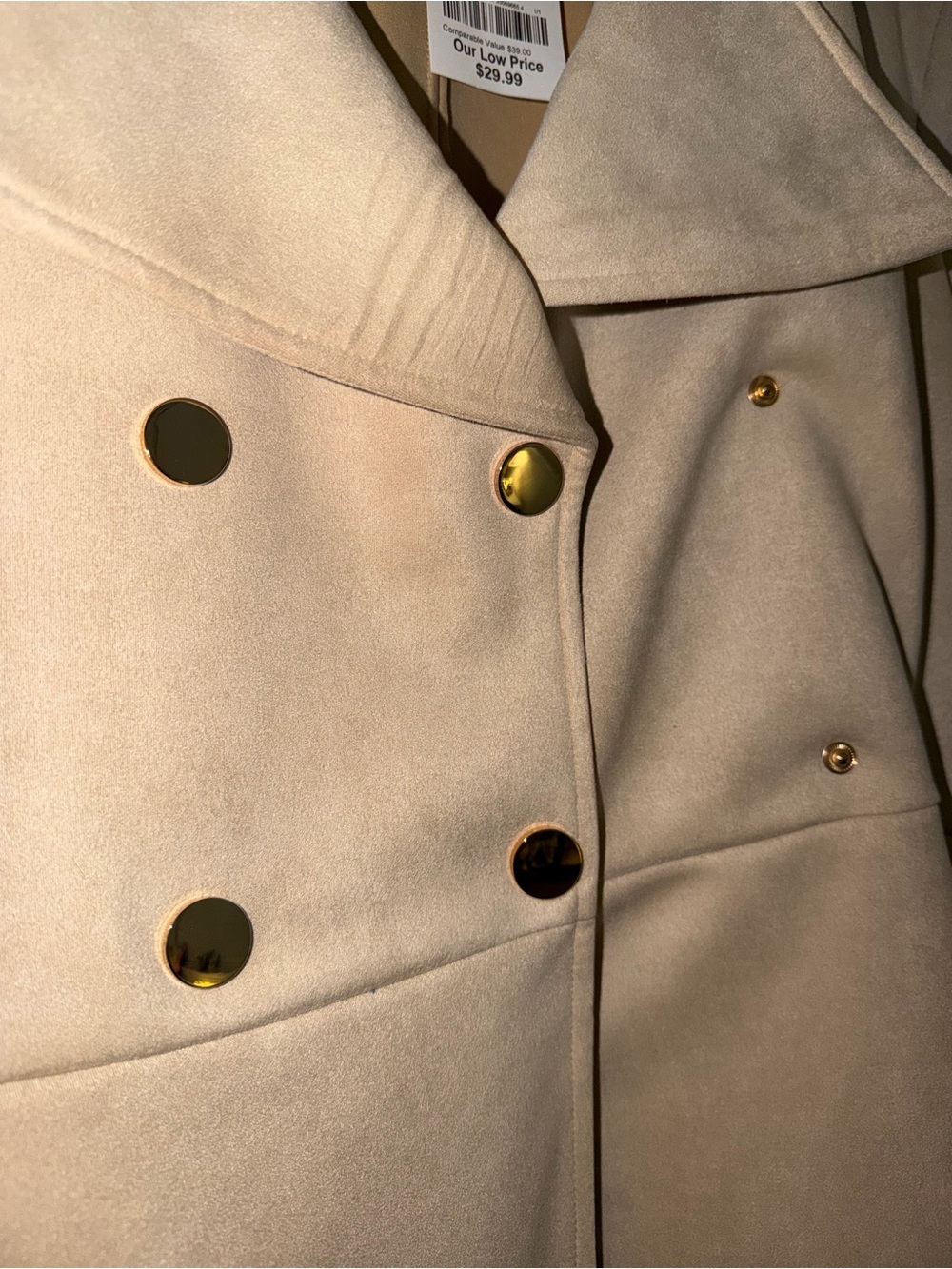Alice Blue - Tan Trench Coat - Picture 3 of 4